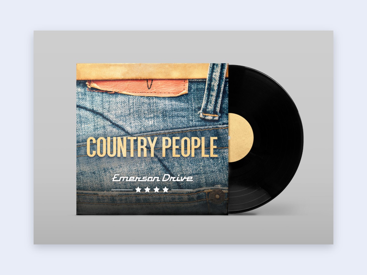 Emerson Drive Country People album cover
