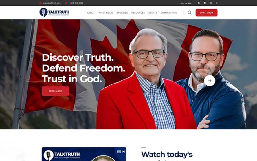 Truth Talk website